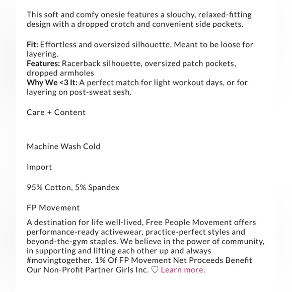 NWOT Free People Hot Shot Onsie - Picture 3 of 6